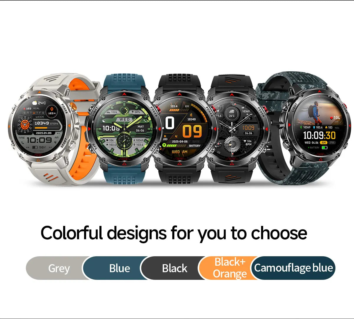 Military T-Rex 3 Smartwatch