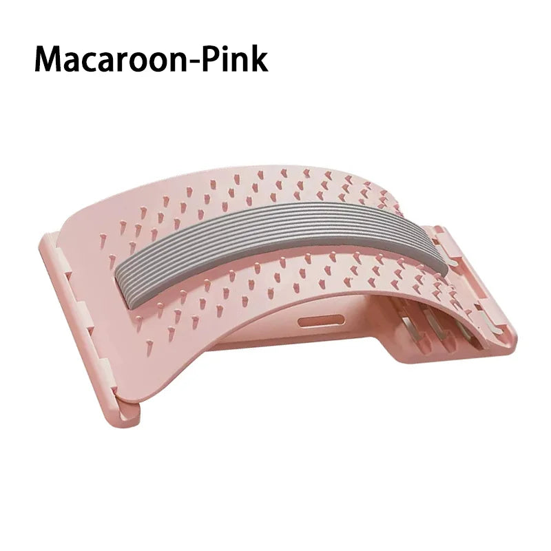 Lumbar Stretching & Spine Alignment Device for Back Relief
