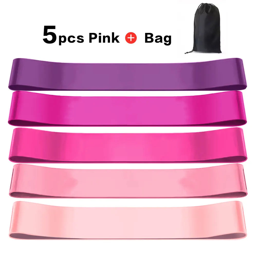Resistance Bands Set – Elastic Exercise & Yoga Stretch Bands