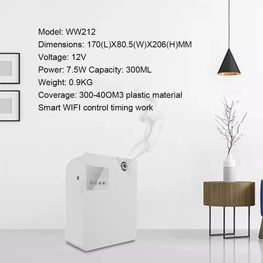 Smart Aroma Diffuser – Home & Hotel Room Fragrance with App Control