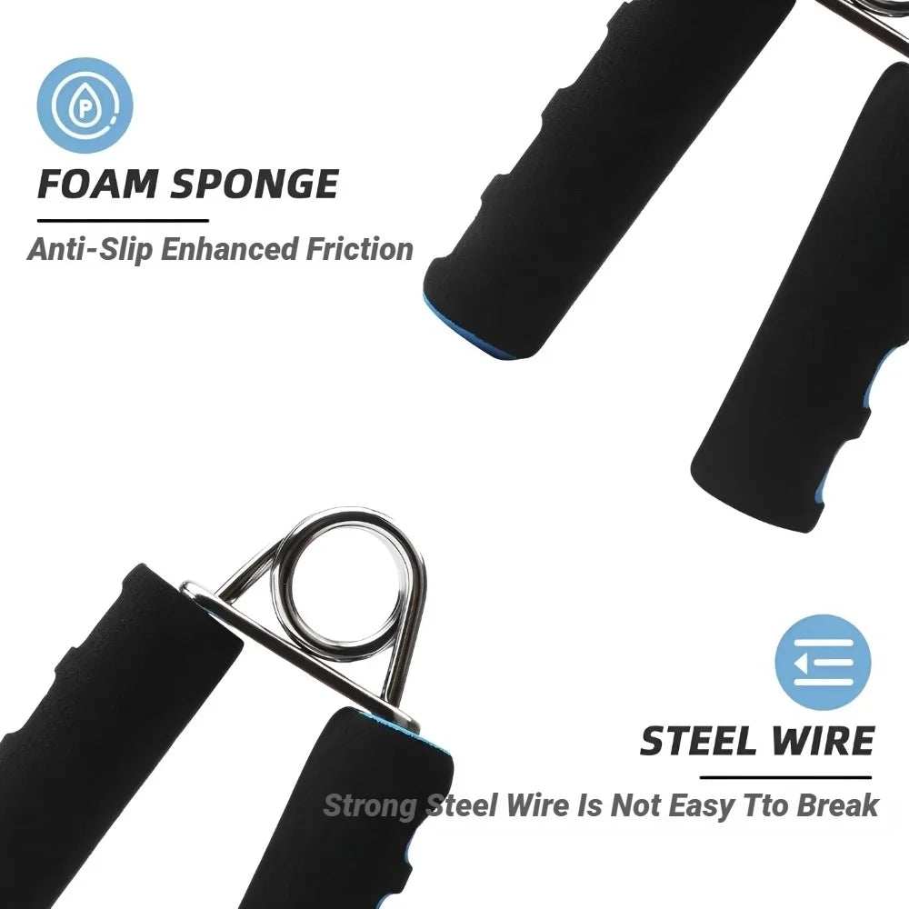 Spring Hand Grip Finger Strength Trainer Power Exerciser Sponge Forearm Strengthener Carpal Expander Sport Muscle Training