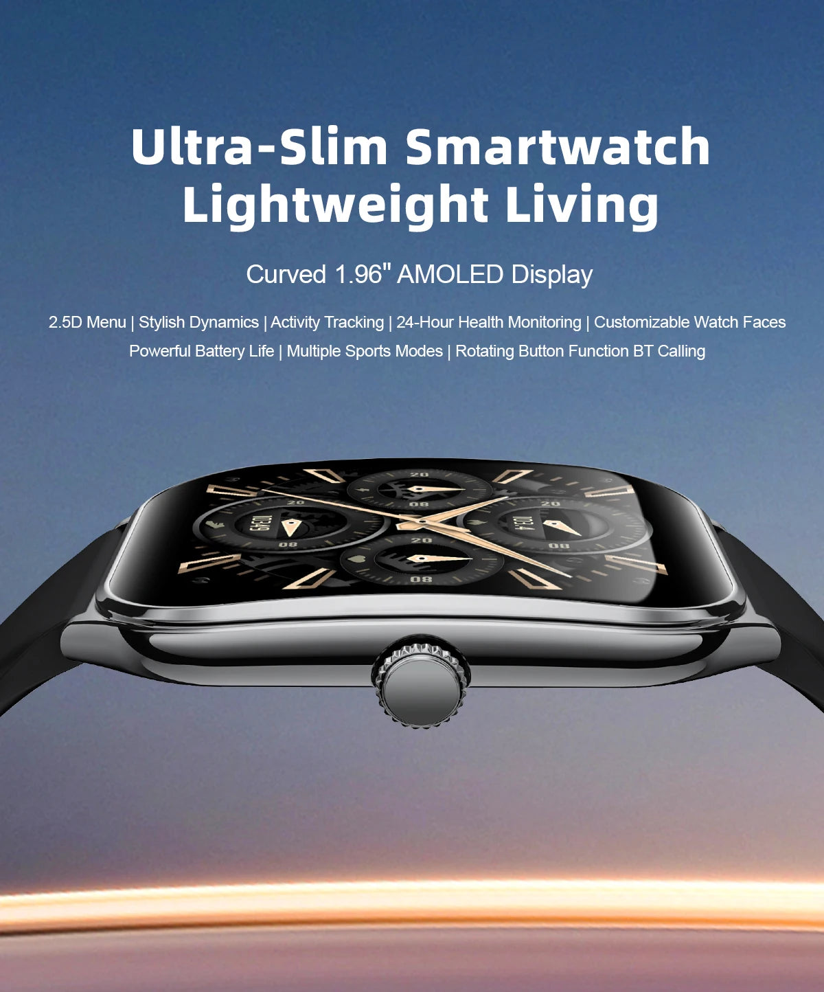 1.96" AMOLED Smartwatch