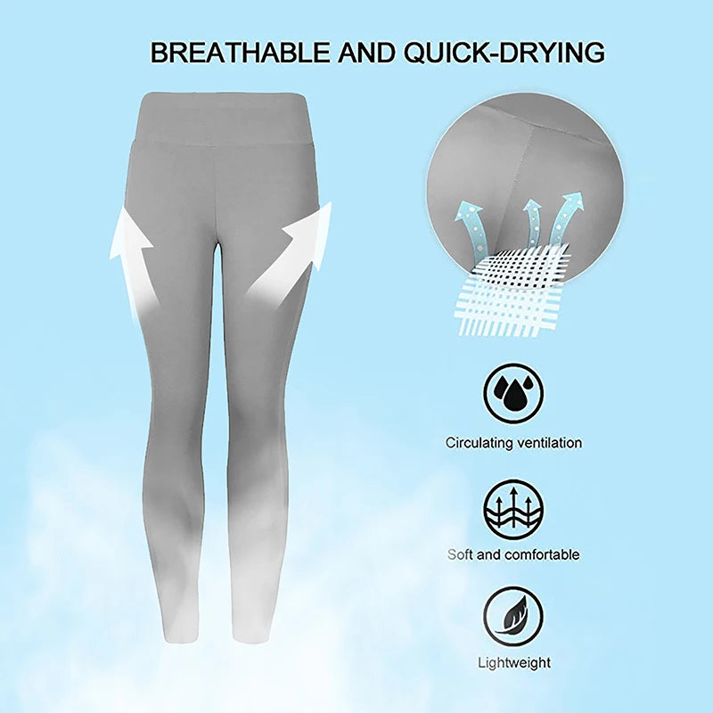 Women’s Pocketed Gym Leggings – Stretchy Yoga & Running Pants