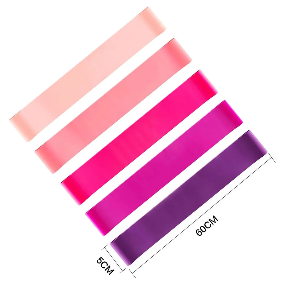 Resistance Bands Set – Elastic Exercise & Yoga Stretch Bands