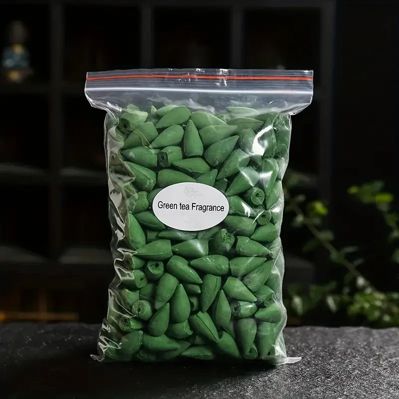 Mixed Backflow Incense Cones – Sandalwood, Lavender & Multi-Scented