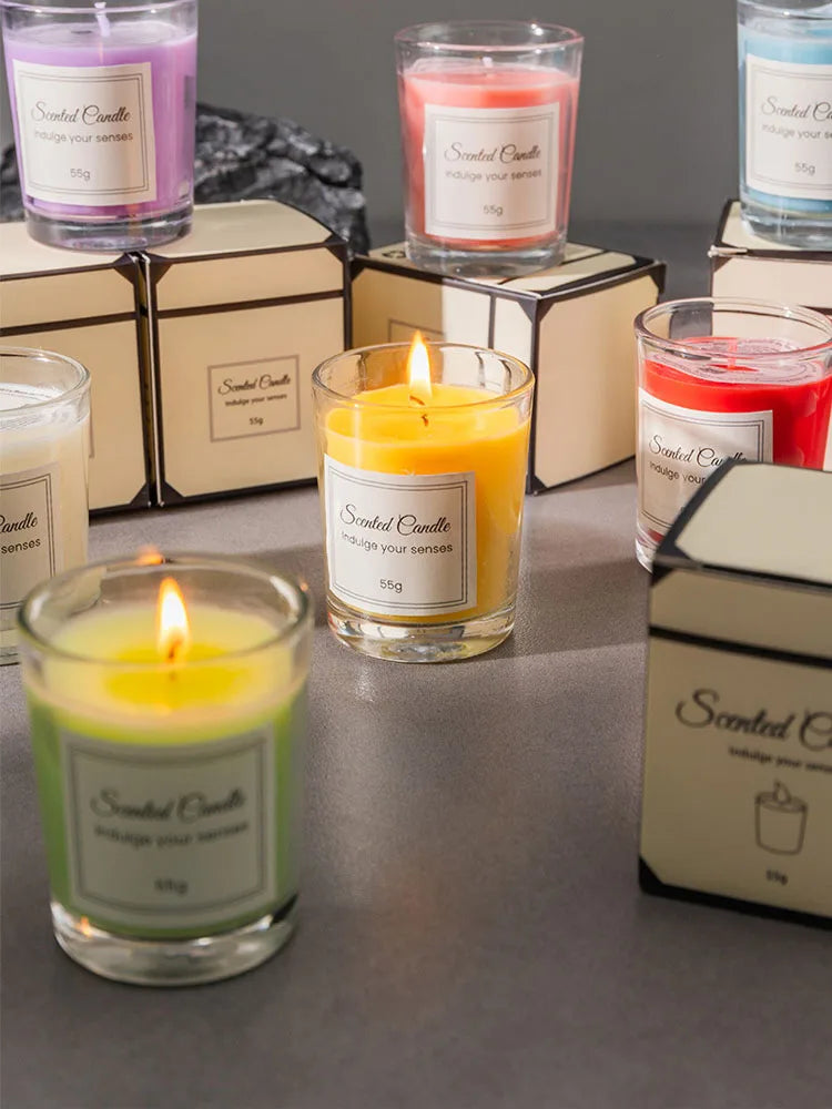 Premium Aromatherapy Candle – Handmade Soy Wax in Gift Box