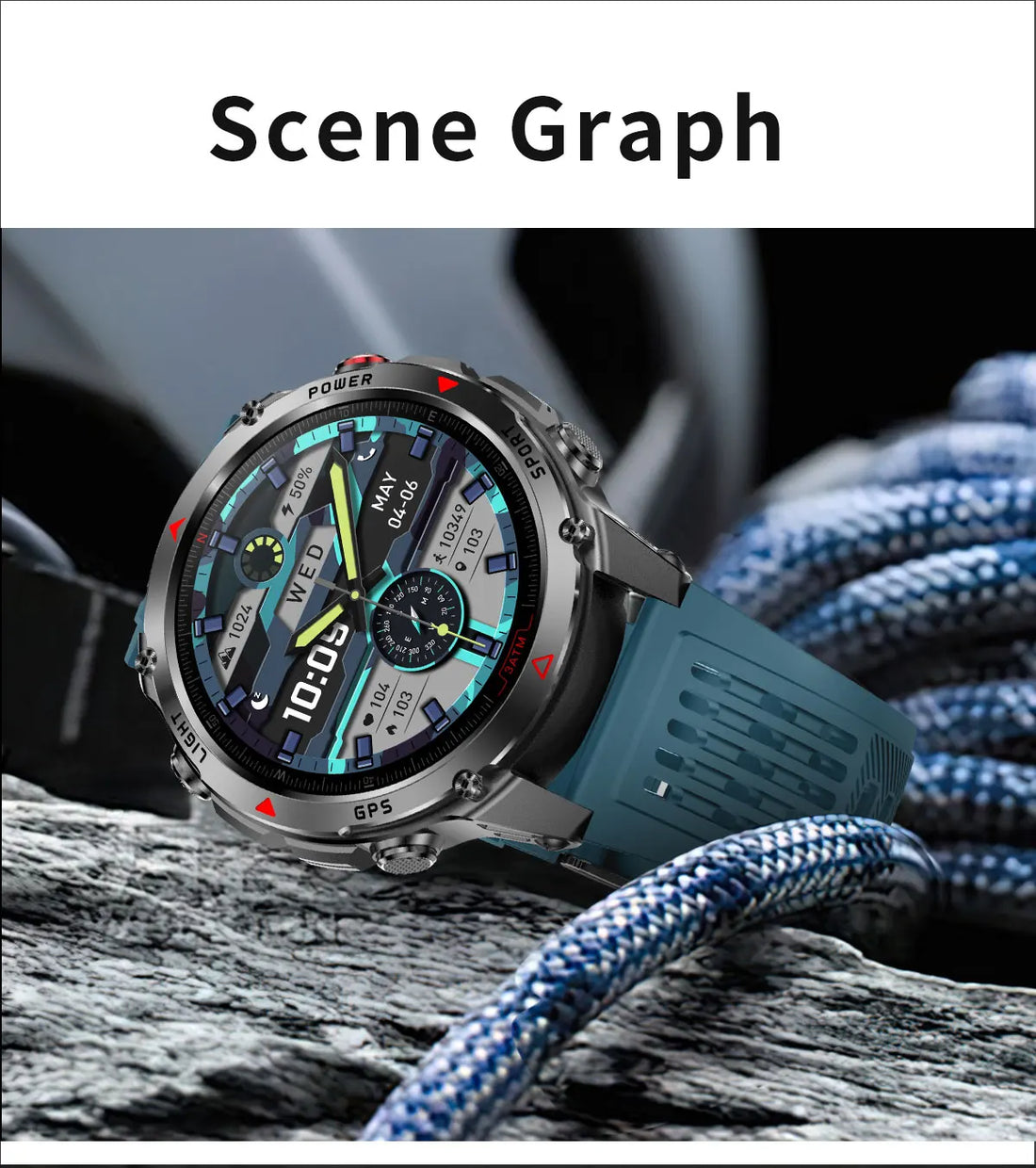 Military T-Rex 3 Smartwatch