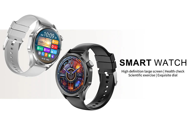 Men’s Smartwatch – 360×360 AMOLED GPS NFC & Bluetooth Call