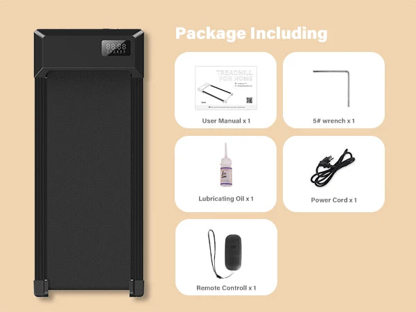 300lbs Home Treadmill – 2.5HP Walking & Running Fitness Machine