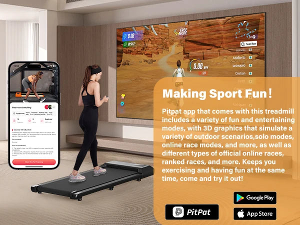 300lbs Home Treadmill – 2.5HP Walking & Running Fitness Machine