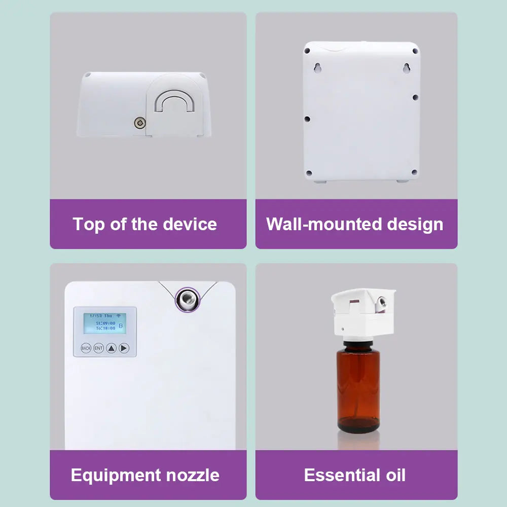 Smart Aroma Diffuser – Home & Hotel Room Fragrance with App Control