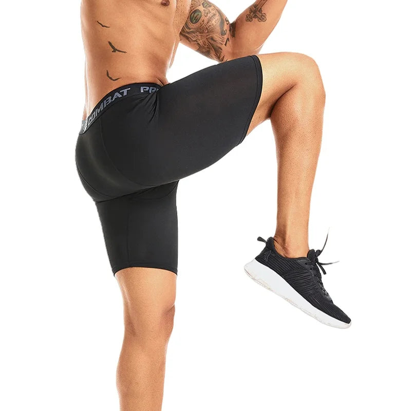 Men’s Compression Sports Leggings – Quick-Dry Running & Training Pants