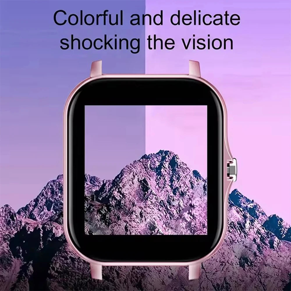 1.44" Color Screen Smartwatch – Bluetooth Call & Health Monitoring
