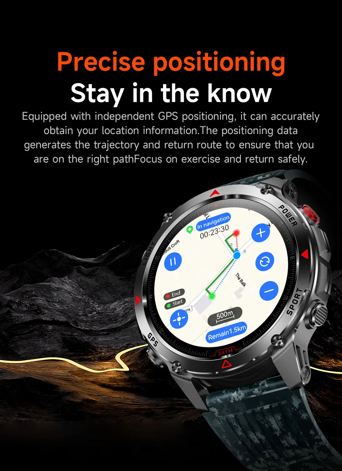 Military T-Rex 3 Smartwatch