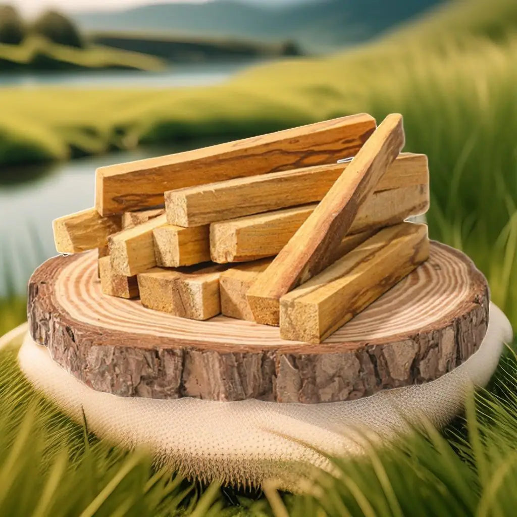 Palo Santo Incense Sticks – 10pcs Natural Aromatherapy & Meditation