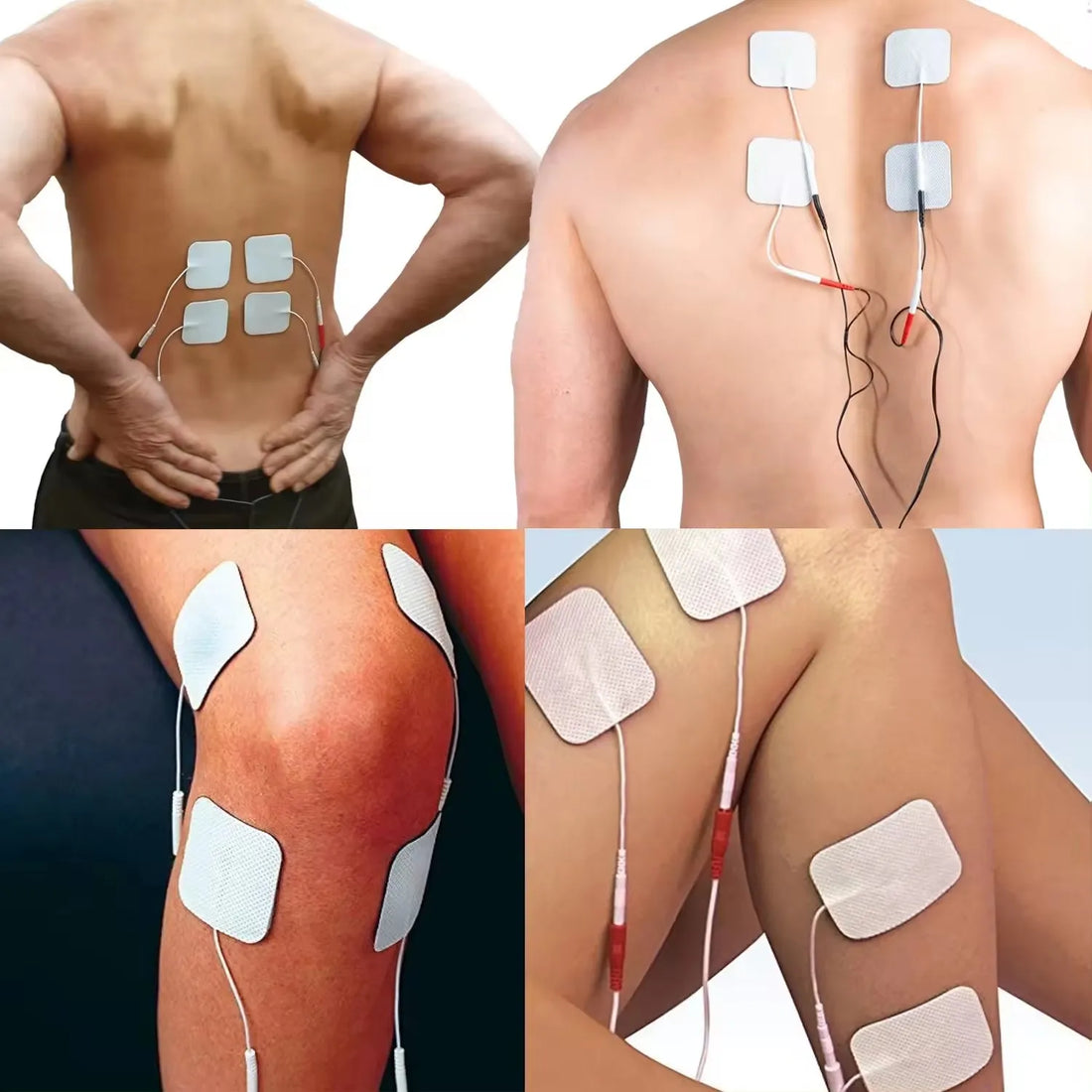 4-in-1 EMS TENS IFT RUSS Electric Muscle Stimulator Device