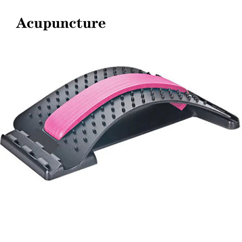 Lumbar Stretching & Spine Alignment Device for Back Relief