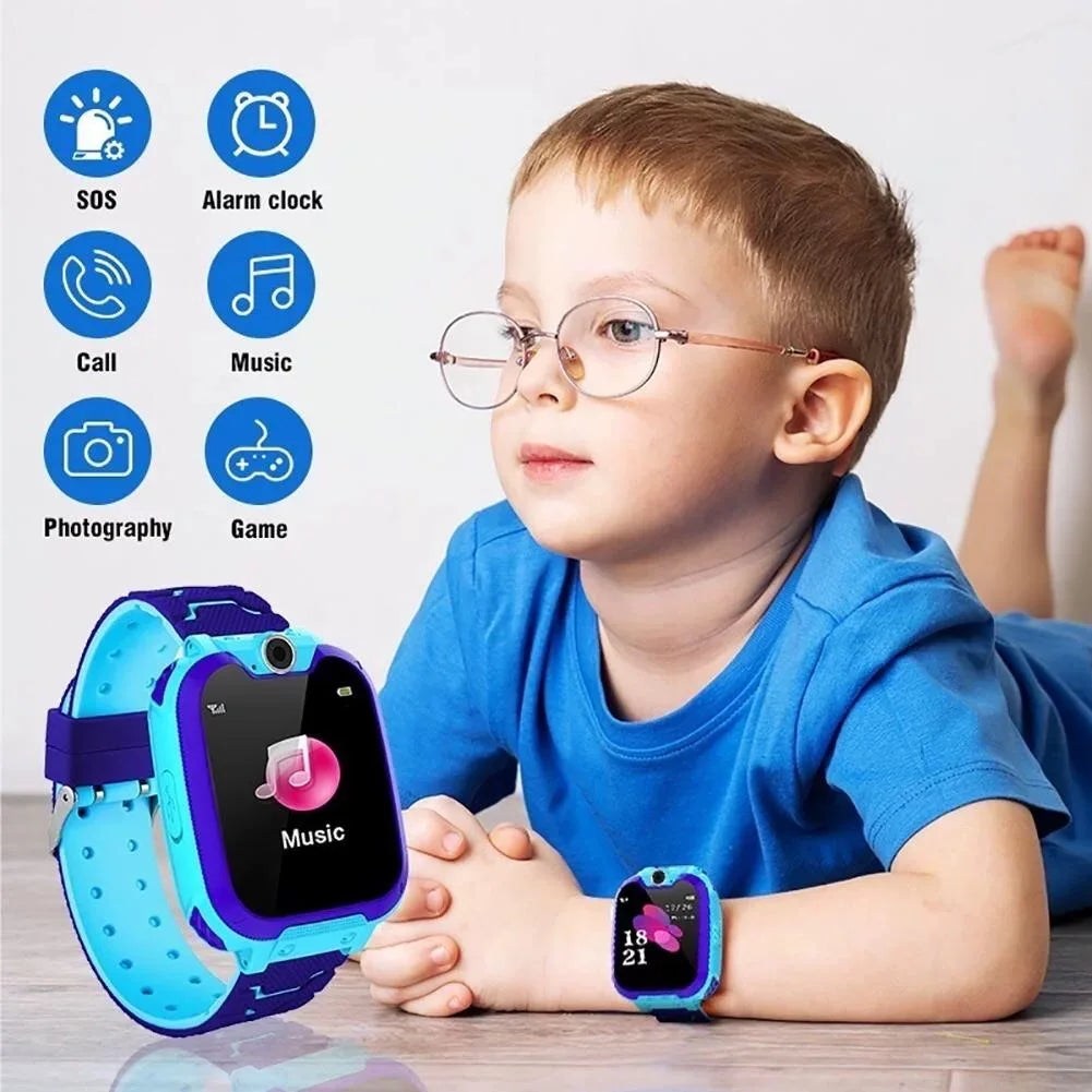 Xiaomi Kids Smart Watch SOS GPS Location Tracker  Sim Card Call Child SmartWatch