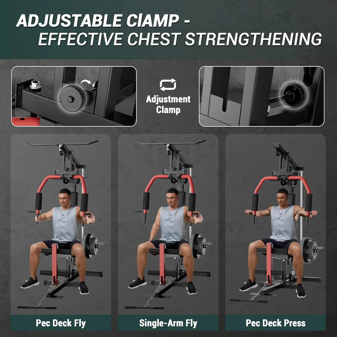 Home Gym Machine – Full-Body Workout with Pulley & Leg Press