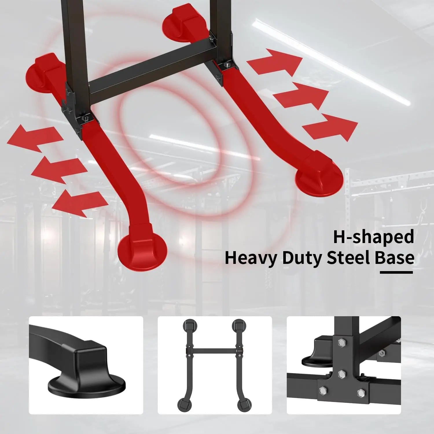 Adjustable Power Tower – Pull-Up & Dip Station for Home Gym