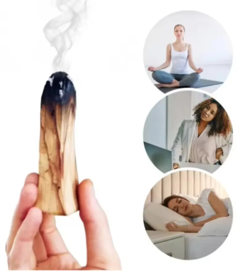 Palo Santo Incense Sticks – 10pcs Natural Aromatherapy & Meditation