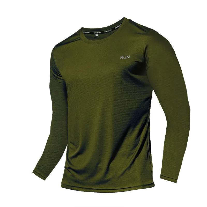 Men’s Quick-Dry Gym T-Shirt – Short Sleeve Fitness & Running Top