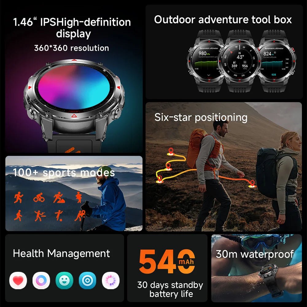 Military T-Rex 3 Smartwatch