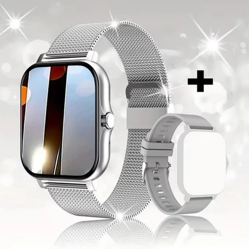 1.44" Color Screen Smartwatch – Bluetooth Call & Health Monitoring