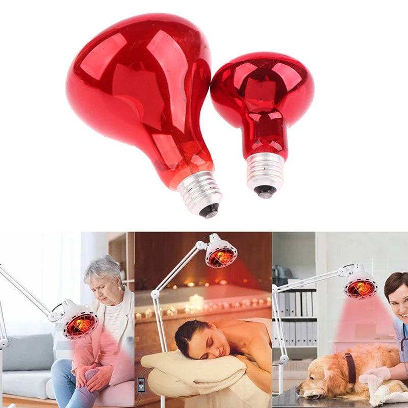 Infrared Therapy Heat Lamp 100W/150W for Pain Relief