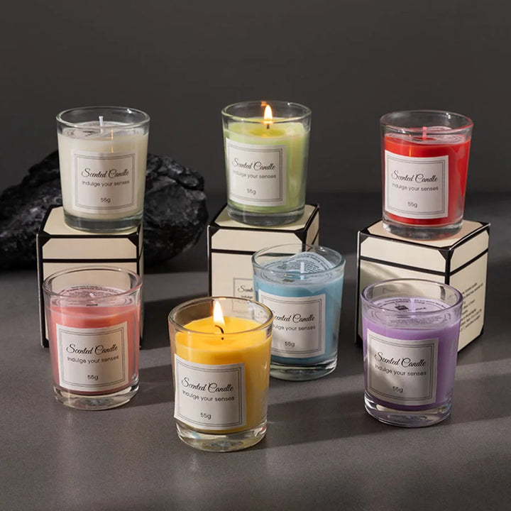 Premium Aromatherapy Candle – Handmade Soy Wax in Gift Box