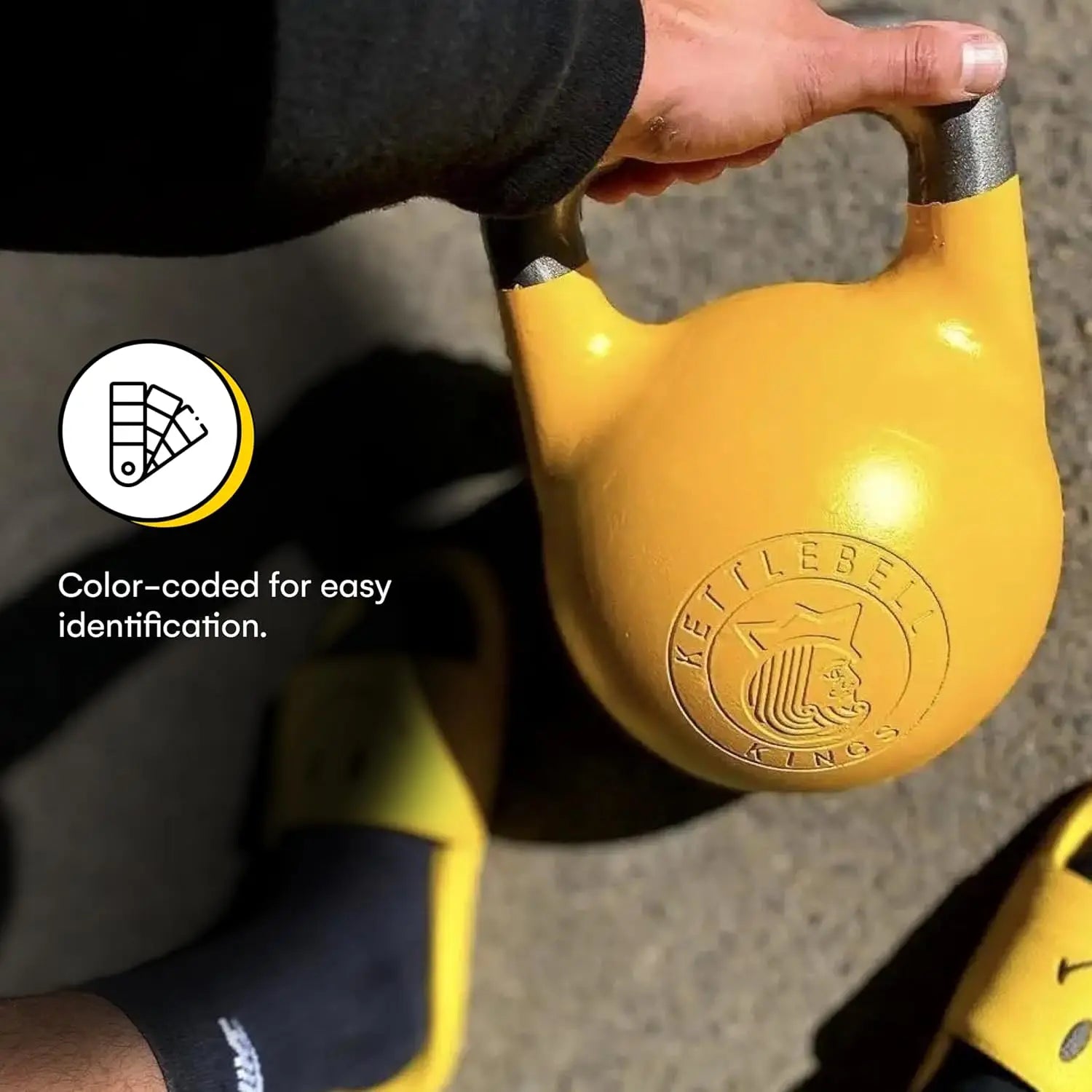 Competition Kettlebell Set – 14-32 KG Hand Weights for Strength Training