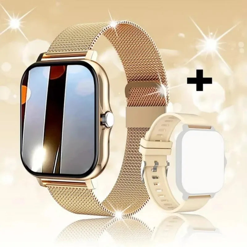 1.44" Color Screen Smartwatch – Bluetooth Call & Health Monitoring