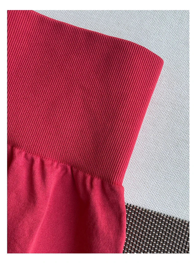 TKITK Women’s Seamless Spandex Shorts – Soft Workout & Yoga Tights