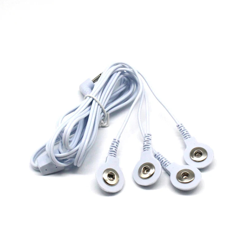 TENS Unit Electrode Lead Wires – 2-Way & 4-Way Cable with Pads