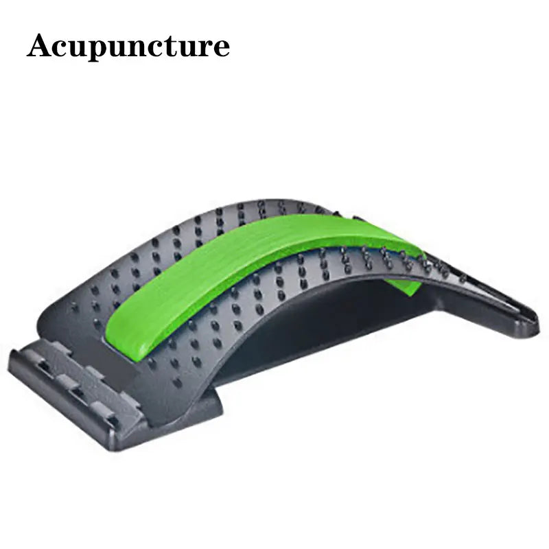 Lumbar Stretching & Spine Alignment Device for Back Relief