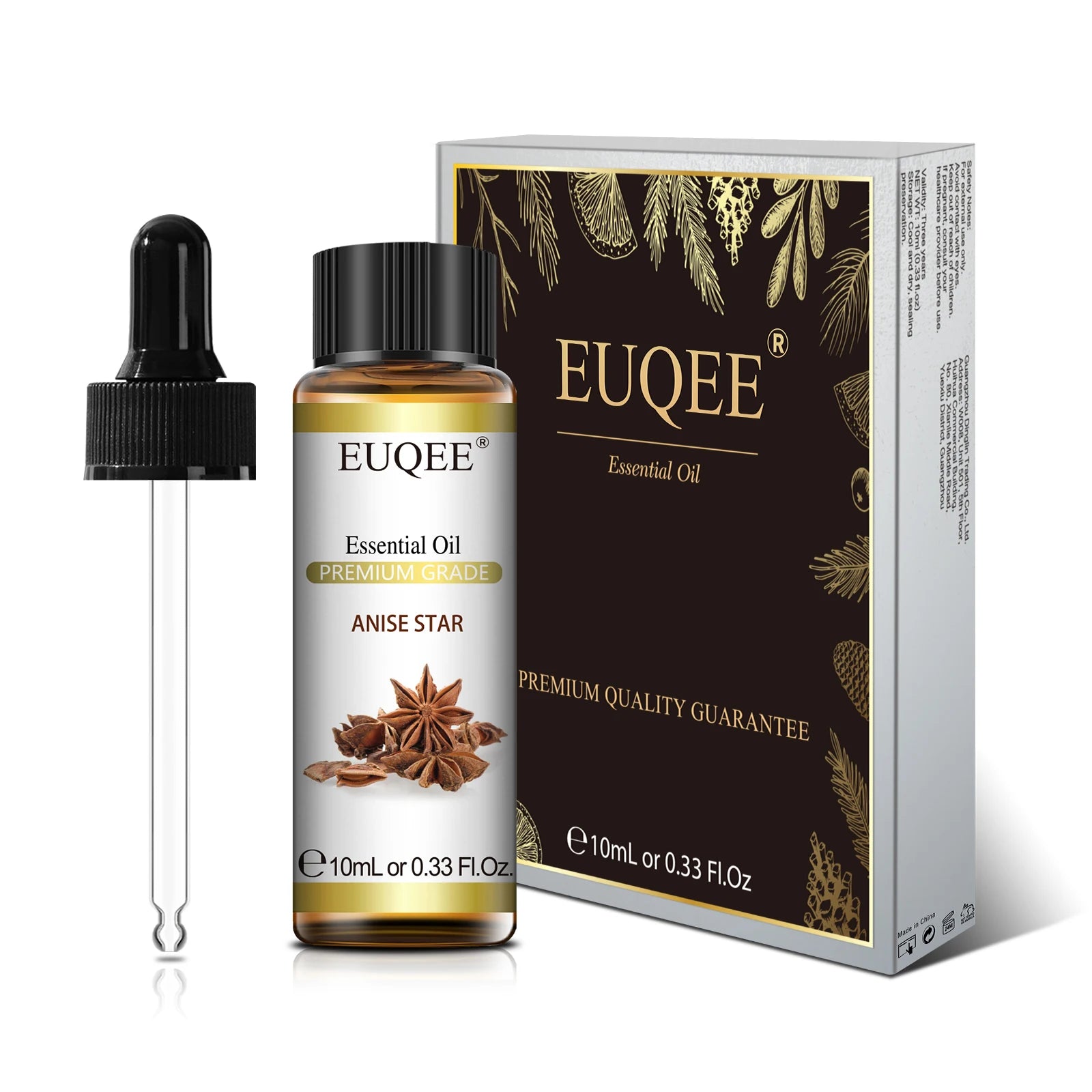 EUQEE 10ml Natural Essential Oils