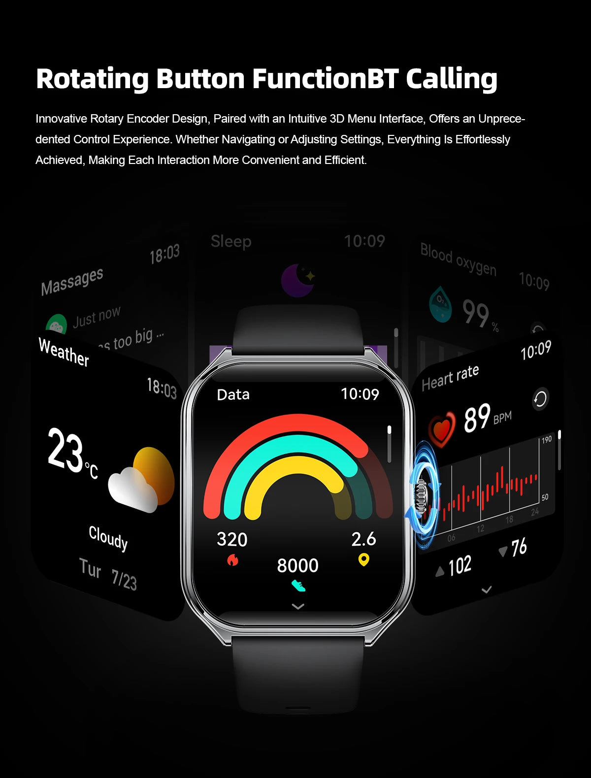 1.96" AMOLED Smartwatch