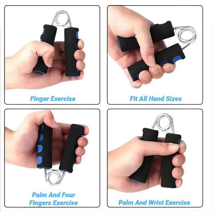 Spring Hand Grip Finger Strength Trainer Power Exerciser Sponge Forearm Strengthener Carpal Expander Sport Muscle Training