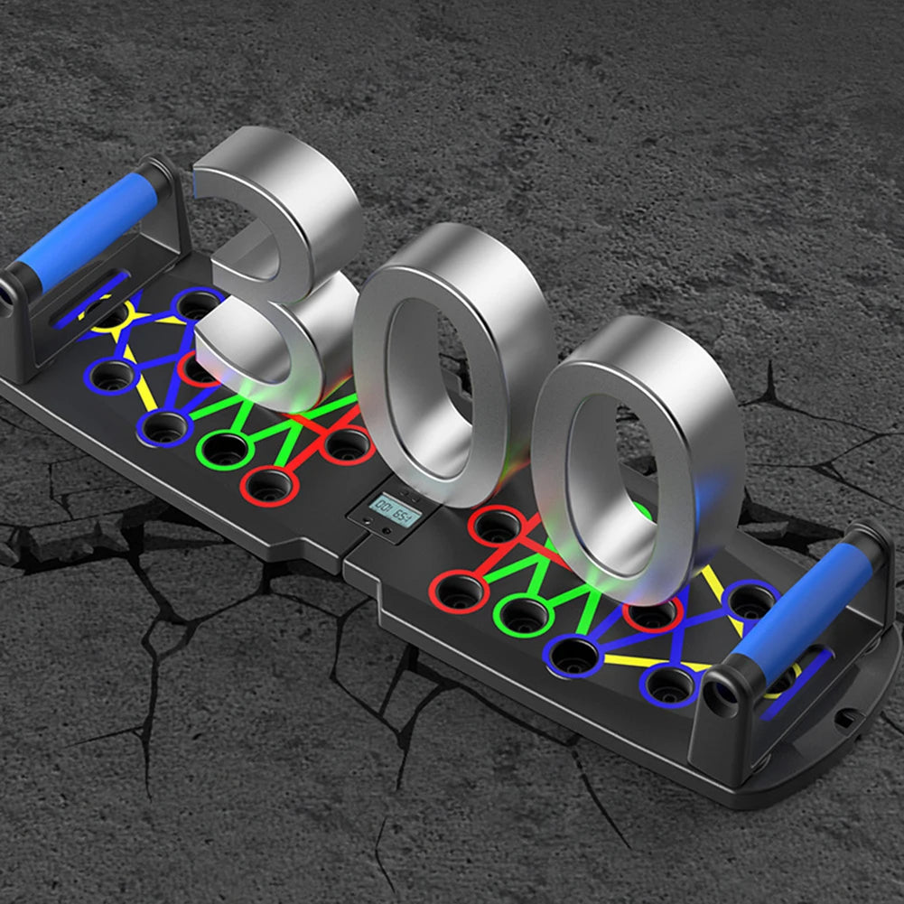 Foldable Push-Up Training Board – Portable Multi-Function Fitness Equipment