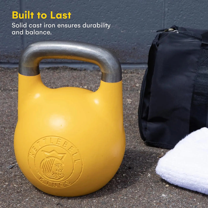Competition Kettlebell Set – 14-32 KG Hand Weights for Strength Training
