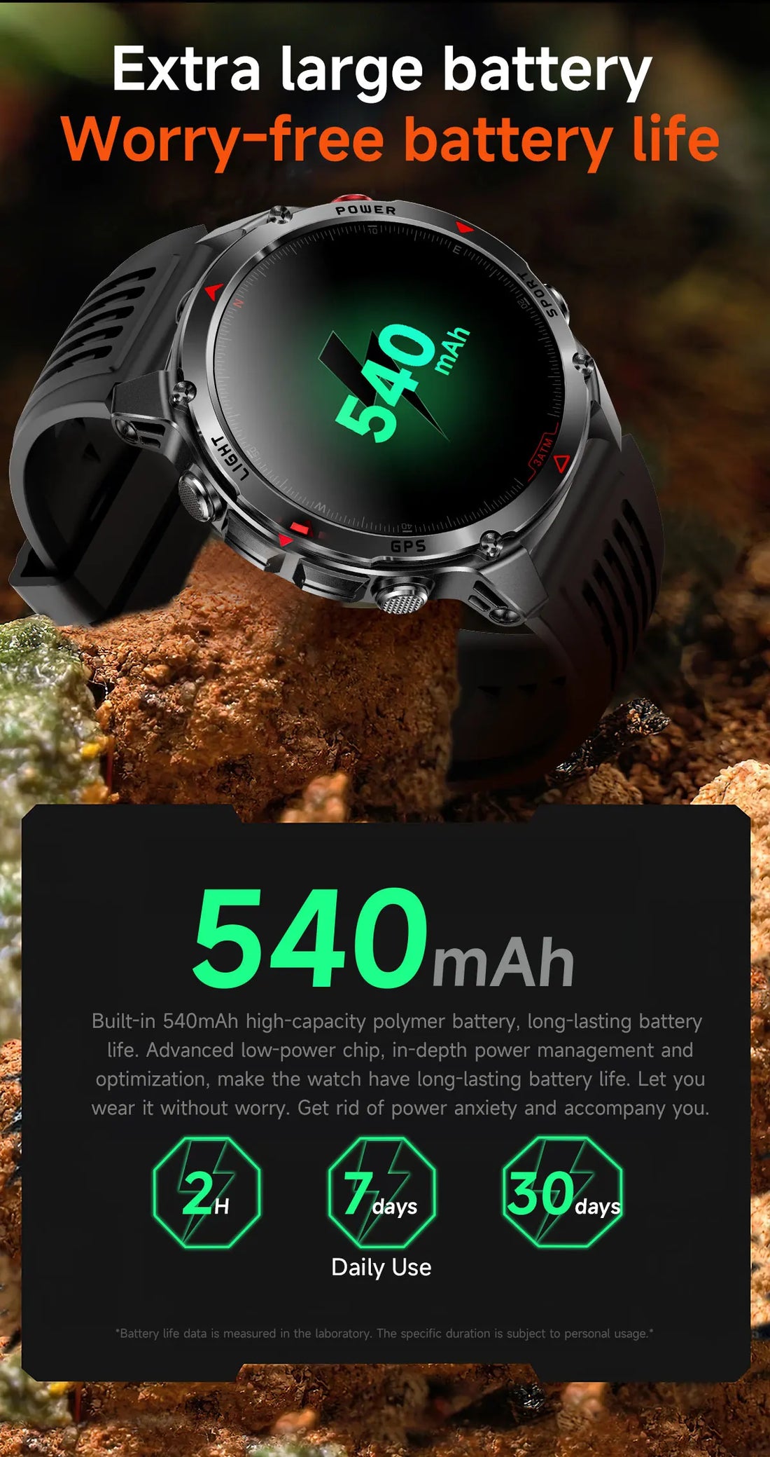 Military T-Rex 3 Smartwatch