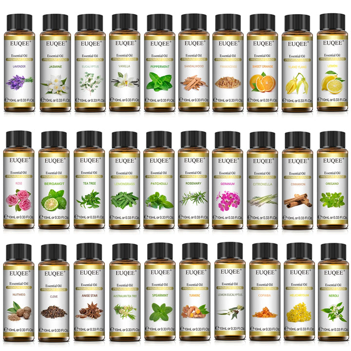 EUQEE 10ml Natural Essential Oils