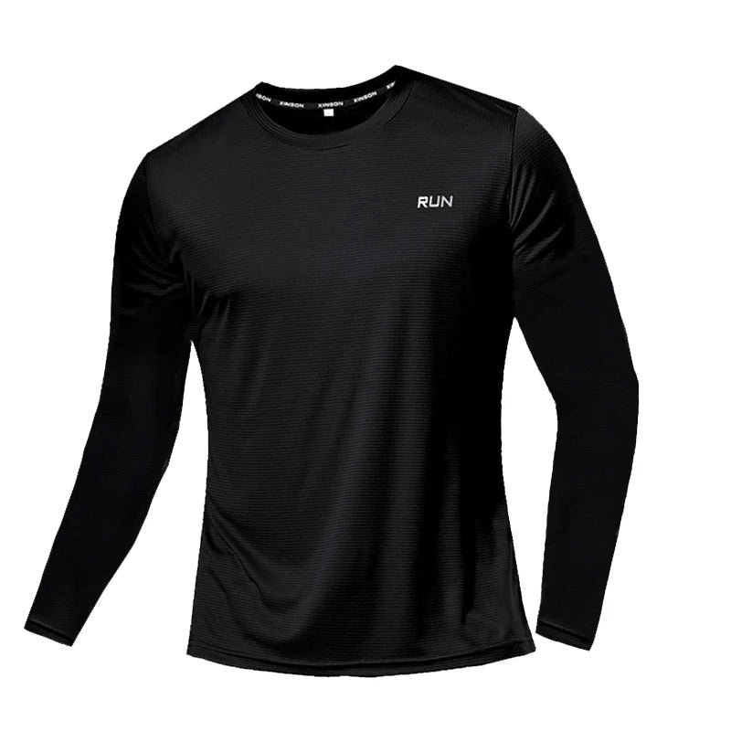 Men’s Quick-Dry Gym T-Shirt – Short Sleeve Fitness & Running Top