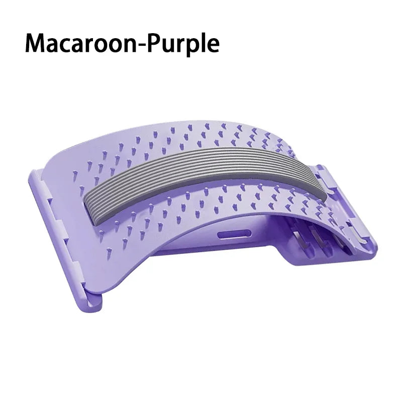 Lumbar Stretching & Spine Alignment Device for Back Relief