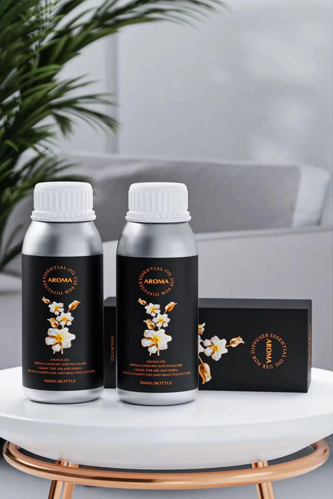 500ml Hotel-Grade Perfume Oil – Aromatherapy Essential Oil for Diffusers