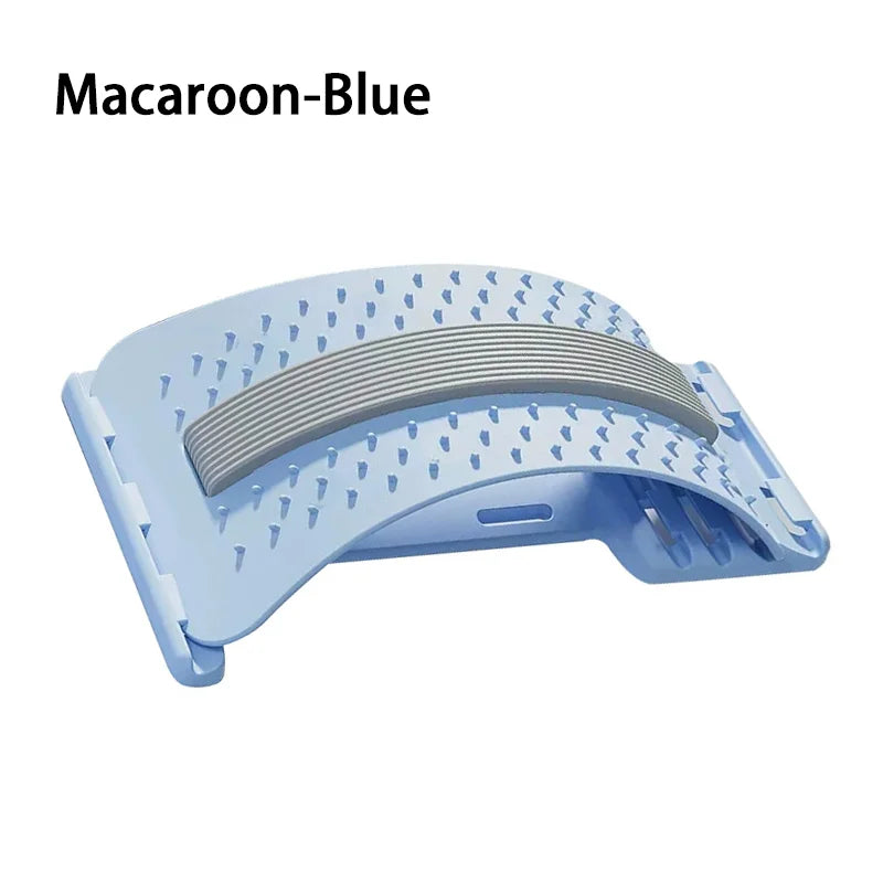 Lumbar Stretching & Spine Alignment Device for Back Relief