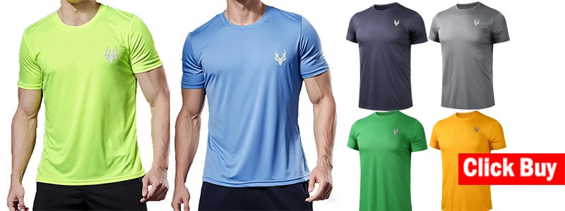 Men’s Quick-Dry Running T-Shirt – Long Sleeve Compression Gym Top