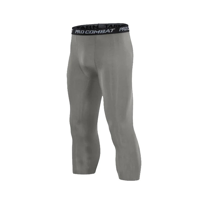 Men’s Compression Sports Leggings – Quick-Dry Running & Training Pants