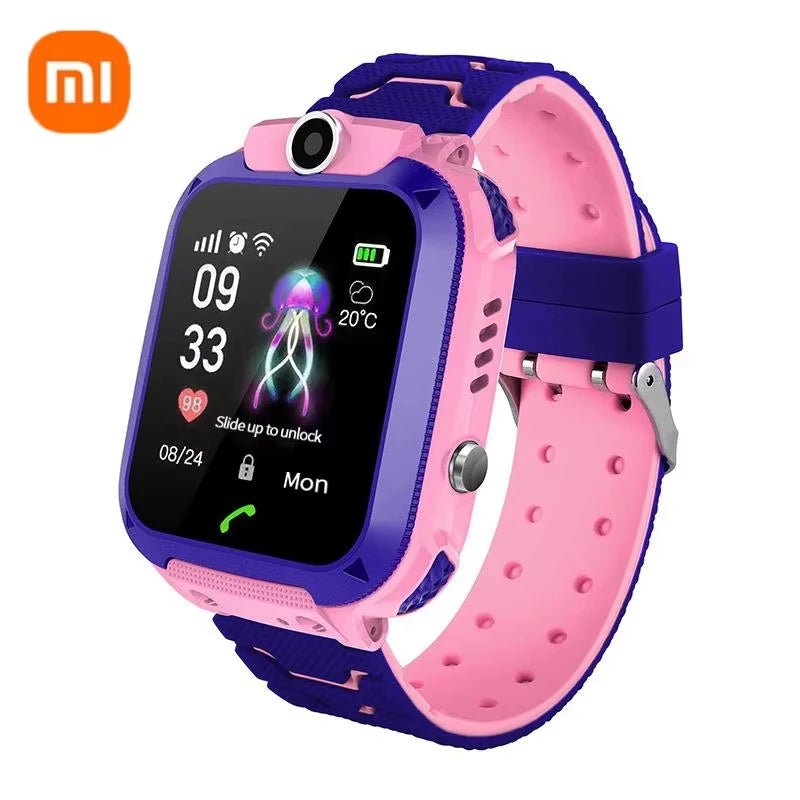Xiaomi Kids Smart Watch SOS GPS Location Tracker  Sim Card Call Child SmartWatch
