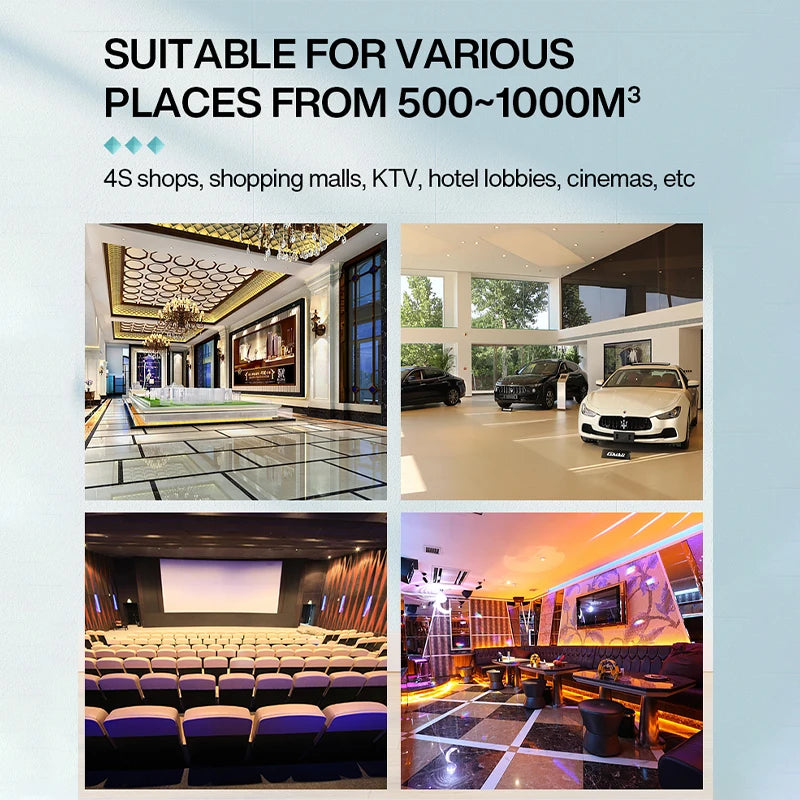 Wall-Mounted Bluetooth Essential Oil Diffuser – Hotel & Home Air Freshener